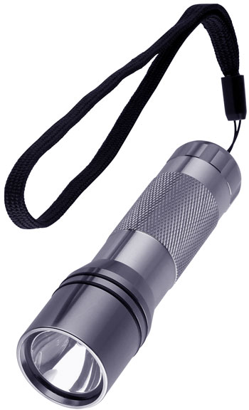 Lampe torche hyper-puissante à led Porté 150 m ref: T432025-03