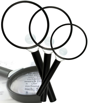 Lot de 3 loupes de lecture double focale 2x 4x ref: BL-LP-T4330x-PK-3