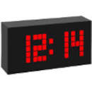 Horloge et reveil  affichage led gant, le TIME BLOCK avec Radiopilotage - T-60.2508