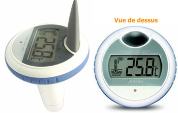 �OS Sonde sp�ciale piscine port� 100 m (NOUVEAU MODELE) ref: OS-THWR288-N OREGON SCIENTIFIC