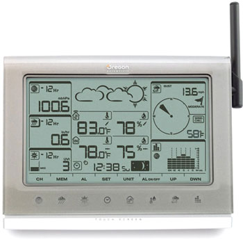 Station Météo Pro écran tactile et connexion USB ref: OS-WMR200 OREGON SCIENTIFIC