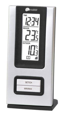 Thermomètre sans fil compact en IT+ ref: WS9117-IT+ LA CROSSE TECHNOLOGY