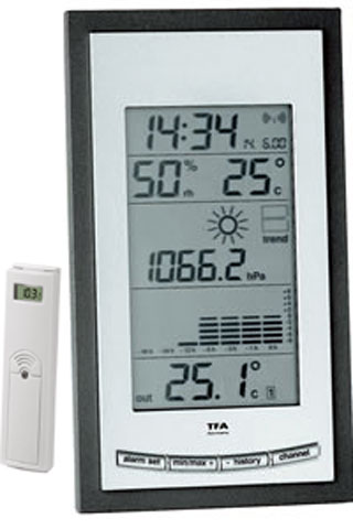 Type Pratique Baromètre Station Météo Mesures De Pression