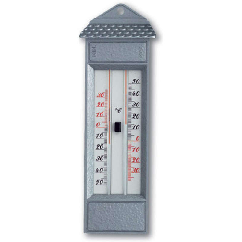 T102006 Thermomètre Mini-Maxi d´extérieur sans Mercure 