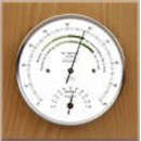<h3>Hygromètre à cheveu avec Thermomètre d´intérieur  (modèle Français) - F-1224-02</h3>