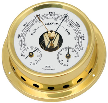 <---Cliquez sur l'image pour agrandir---> Baromètre/Thermomètre/hygromètre Marine Diam 125 mm (modèle Français) Ref: F-1508-BTH FISCHER Baromètre/Thermomètre/hygromètre Marine Diam 125 mm (modèle Français) ref: F-1508-BTH FISCHER