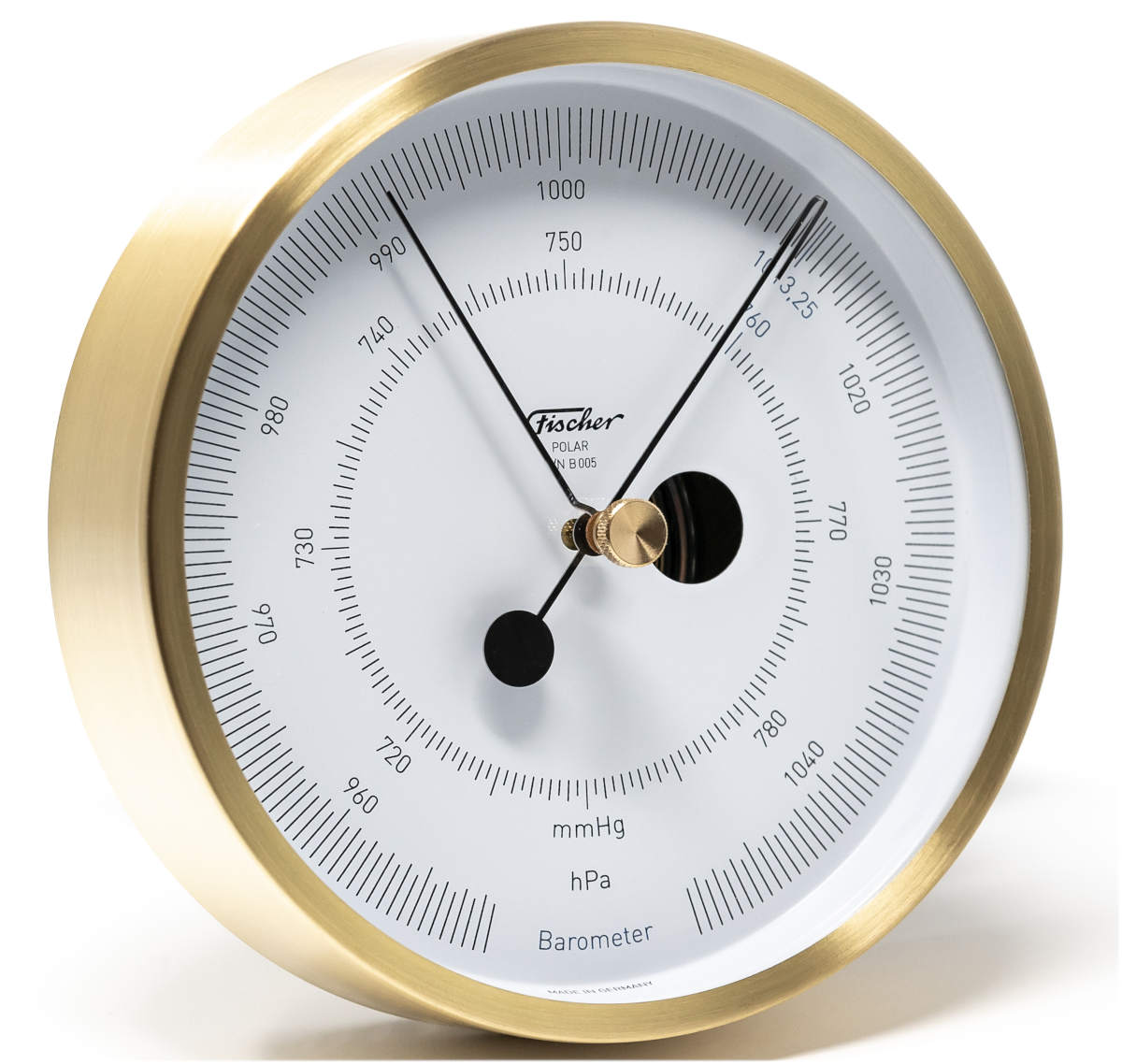 1608-Polar Gamme d�instruments analogiques POLAR : barom�tre, thermom�tre, hygrom�tre, climatom�tre ou horloge Fischer
