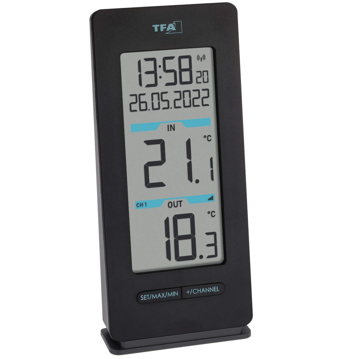 T-30.3072 Thermomtre  sans fil  mini-maxi TFA