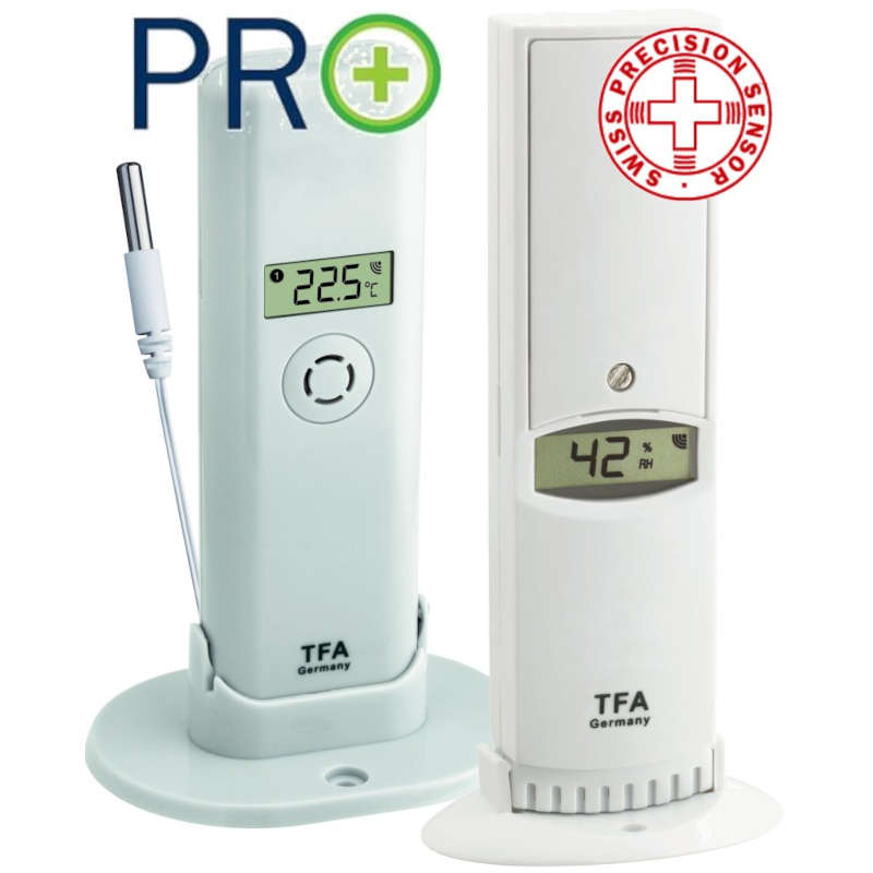 BL-MA-30.33XX+piles MA Thermomtre  Hygromtre ou filaire WEATHERHUB/MOBILE ALERTS PRO+ TFA