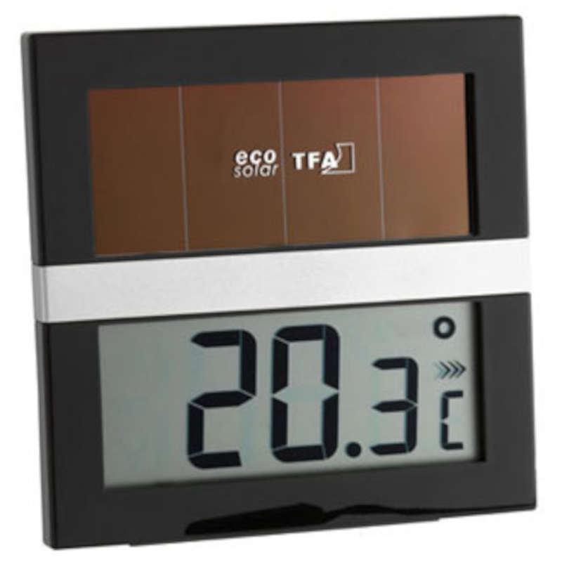 T301037 Thermomètre digital solaire TFA