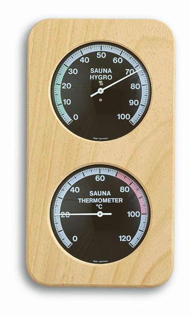 Sauna-Thermo /hygromètre Sauna Hygromètre/Sauna Thermomètre 2in1 appareil 120 mm