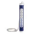 Thermomètre de piscine Blanc et Bleu de 160 mm - T402004