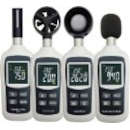 Thermomètre avec hygro ou Anemomètre ou Luxmètre ou Sonomètre compact portable - BL-478X + 3Piles LR3