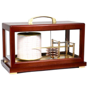 N-48-2-A-Luxe-NAUDET Barographe, Baromètre enregistreur GM GC -Luxe- - N-48-2-A-Luxe