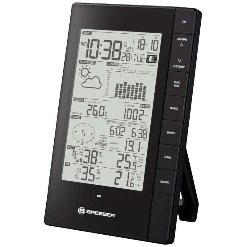 BL-7002571+9xLR6 Station Météo Pro Connexion PC USB et données sur internet (via PC) BRESSER
<---Cliquez sur l'image pour agrandir---> BL-7002571+9xLR6 Station Météo Pro Connexion PC USB et données sur internet (via PC) BRESSER