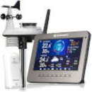 NB-7003500HD-BRESSER Station Météo Pro wifi -HD- avec mémoire, capteur 7 en 1, UV et LUX - NB-7003500HD