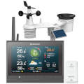 NB-7003510-HD-BRESSER Station Météo Pro wifi -HD- avec mémoire, capteur 7 en 1 solaire , UV et LUX - NB-7003510-HD