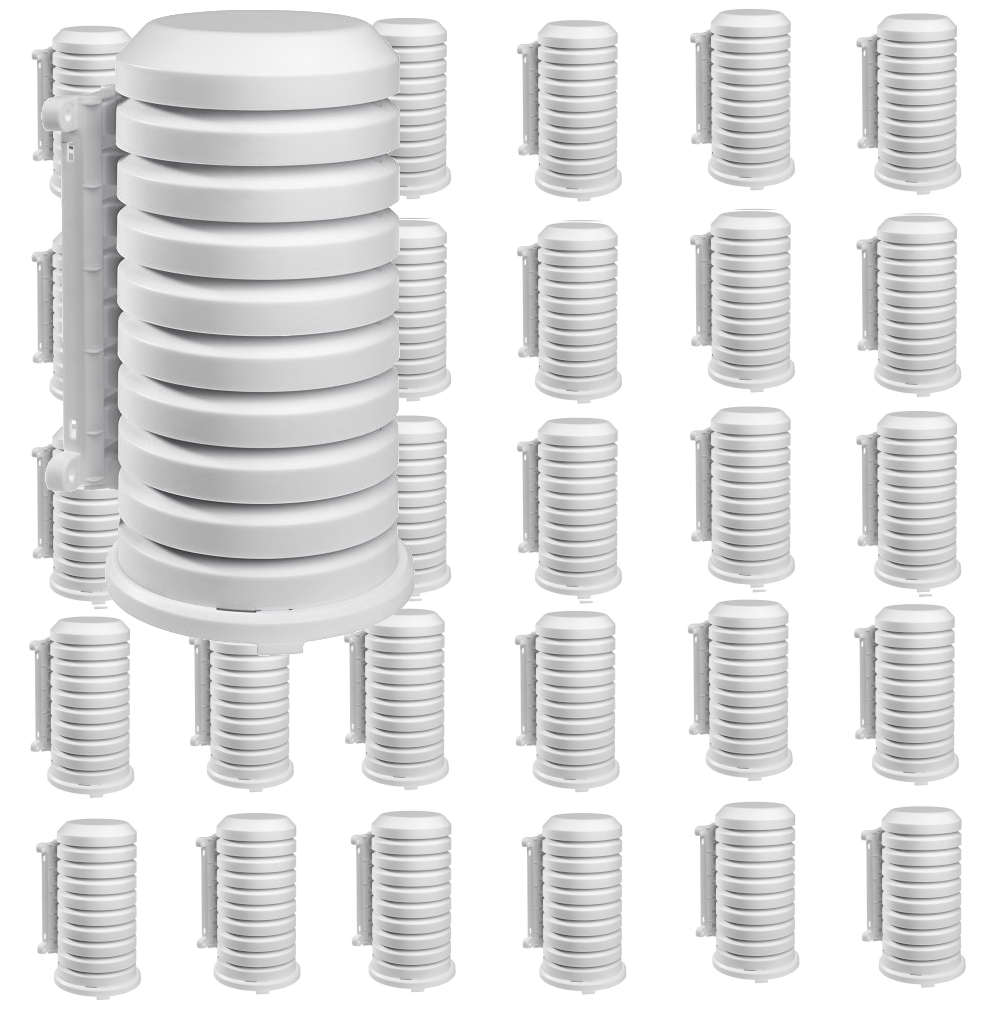 BL-ABRI-SONDE-LOT-30 � Abri passif par lot de 30 pi�ces pour sonde Thermo et hygro TFA