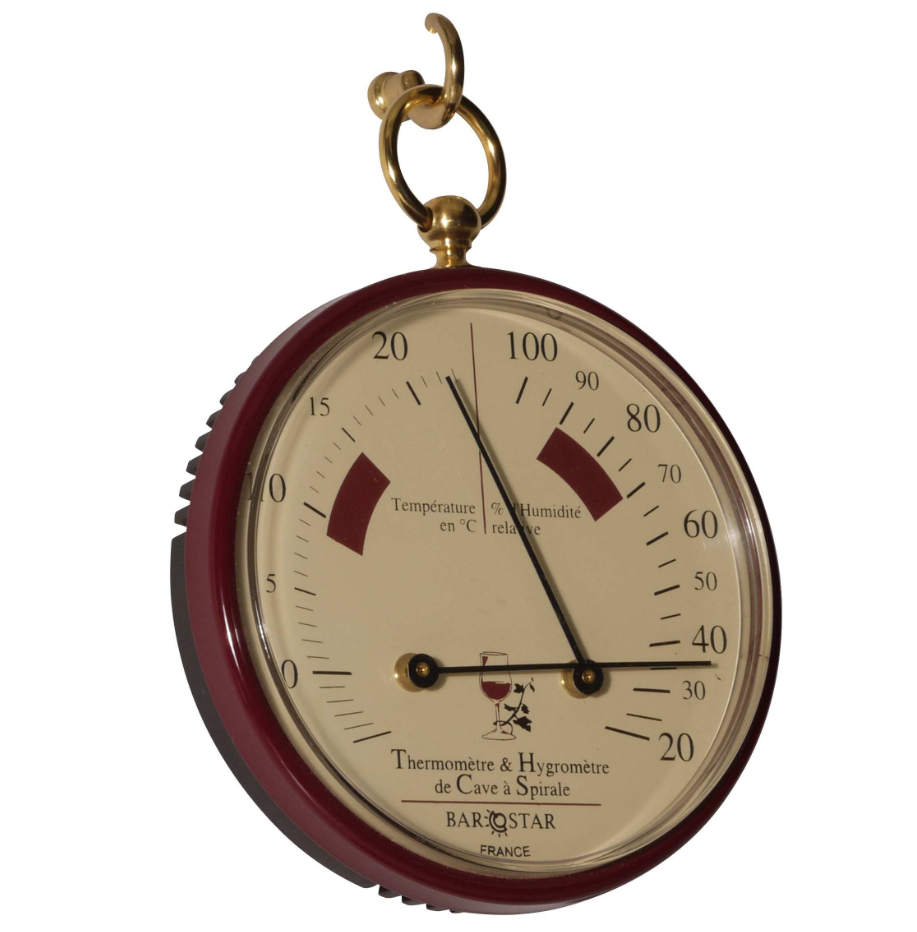 B08x-TH Thermom�tre /Hygrom�tre analogique pour toute la maison BAROSTAR