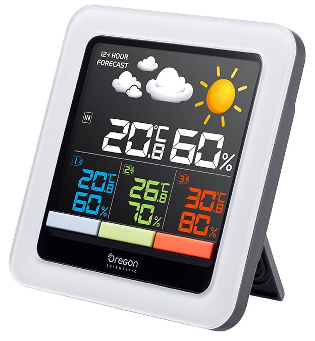 <---Cliquez sur l'image pour agrandir---> Station Météo Thermo/hygro multi-zone, LCD Couleur Ref: OS-RAR502-SX OREGON SCIENTIFIC Station Météo Thermo/hygro multi-zone, LCD Couleur ref: OS-RAR502-SX OREGON SCIENTIFIC
