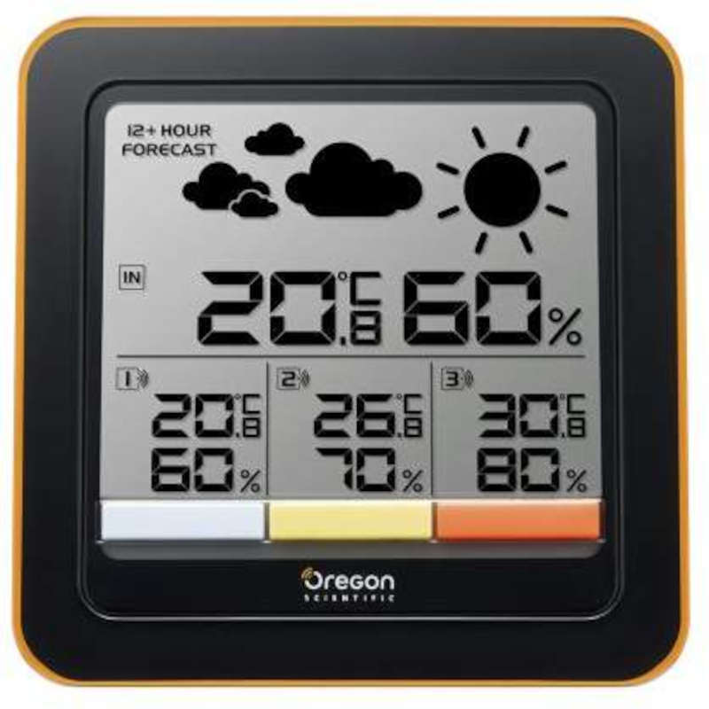 <---Cliquez sur l'image pour agrandir---> Station Météo Thermo/hygro multi-zone (nouveau portée 100 m) Ref: OS-RAR502-X OREGON SCIENTIFIC Station Météo Thermo/hygro multi-zone (nouveau portée 100 m) ref: OS-RAR502-X OREGON SCIENTIFIC