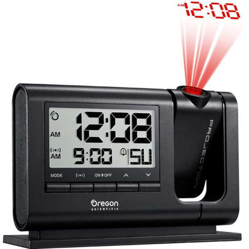 OS-RM308-PX - OREGON SCIENTIFIC - Reveil radiopiloté avec projection de  l´heure et double alarme