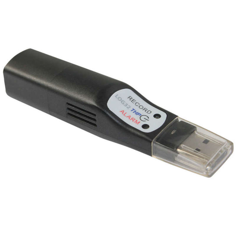 T-31.1056 Thermomtre /hygromtre/ Pression Enregistreur format Cl USB LOG32 THP TFA