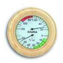 Hygromètre synthétique et Thermomètre de sauna de précision - T-40.100x