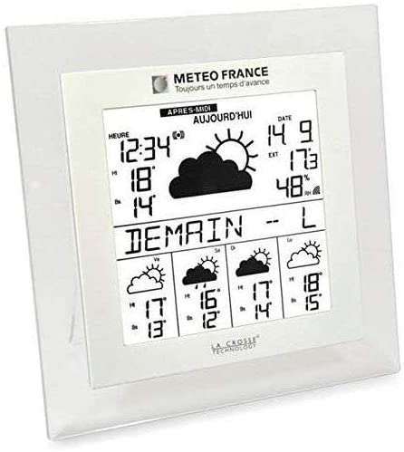 Station Météo  -METEO FRANCE-  prévisions à 4 Jours Design ref: WD9542 LA CROSSE TECHNOLOGY