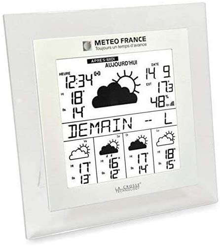 <---Cliquez sur l'image pour agrandir---> Station Météo -METEO FRANCE- prévisions à 4 Jours Design Ref: WD9542 LA CROSSE TECHNOLOGY Station Météo -METEO FRANCE- prévisions à 4 Jours Design ref: WD9542 LA CROSSE TECHNOLOGY