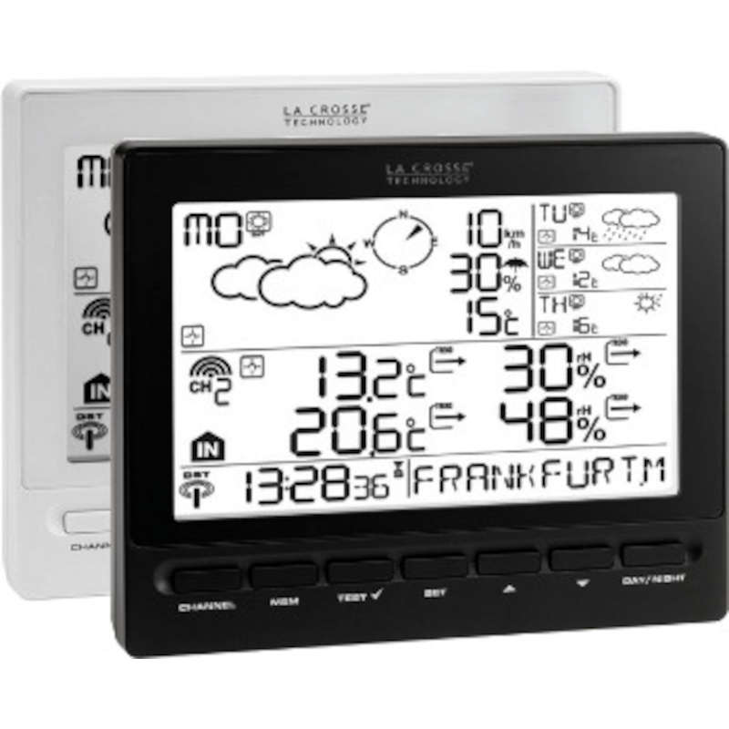 WM5300 Station Météo DCF77 Previsions à 3 Jours +TH LA CROSSE TECHNOLOGY
<---Cliquez sur l'image pour agrandir---> WM5300 Station Météo DCF77 Previsions à 3 Jours +TH LA CROSSE TECHNOLOGY