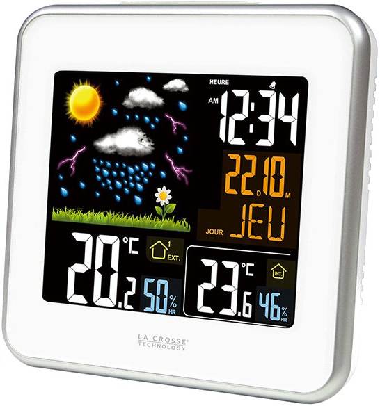 <---Cliquez sur l'image pour agrandir---> Station Météo couleur,Thermo/Hygro sans fil 3 canaux Ref: WS6821 LA CROSSE TECHNOLOGY Station Météo couleur,Thermo/Hygro sans fil 3 canaux ref: WS6821 LA CROSSE TECHNOLOGY
