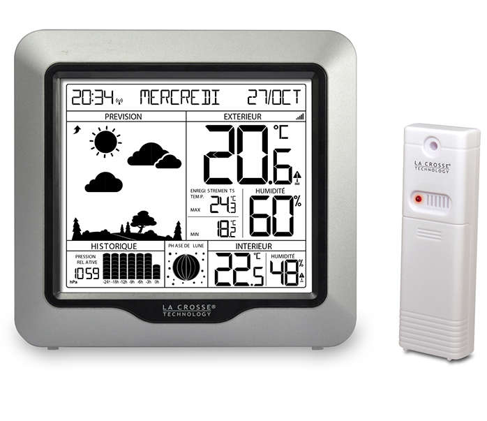 WS9251-IT+ - LA CROSSE TECHNOLOGY - Station Météo Thermo sans fil