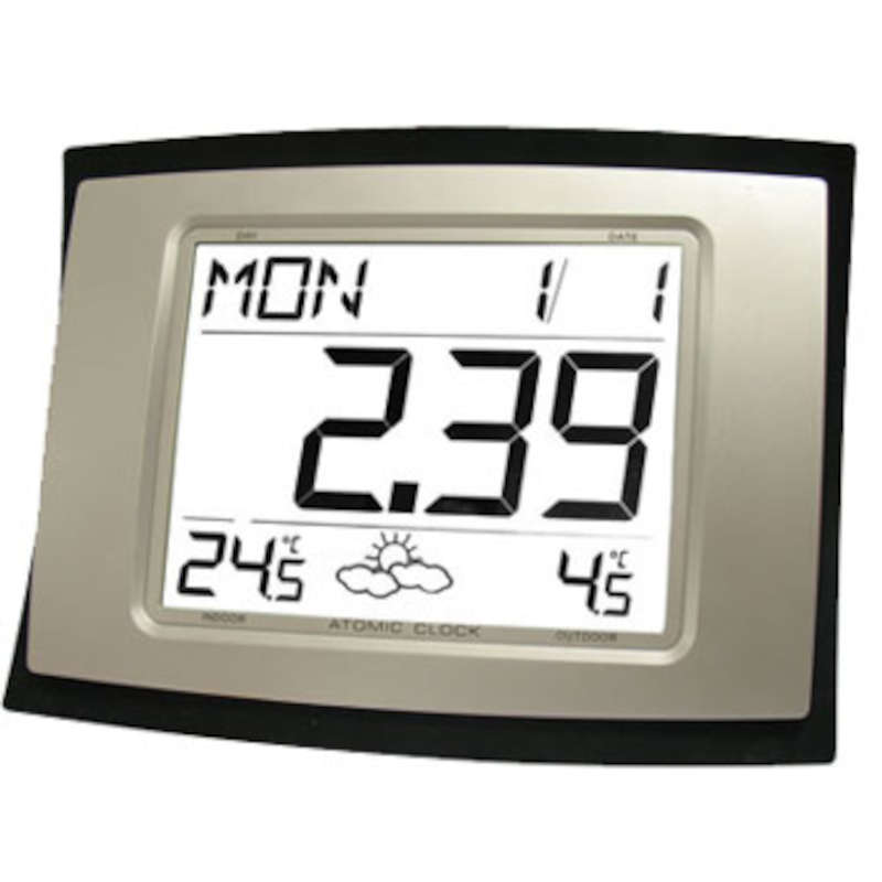 WS8167 Horloge et Station Mto murale avec temprature extrieure sans fil. LA CROSSE TECHNOLOGY