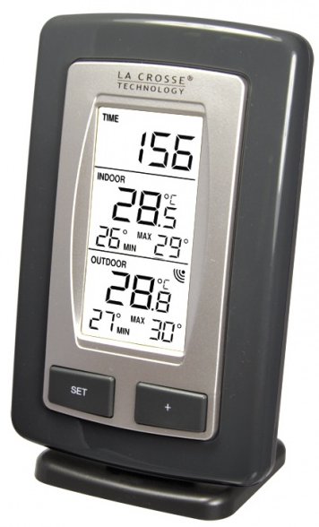 <---Cliquez sur l'image pour agrandir---> Thermomètre sans fil en IT+ avec mini maxi permanents Ref: WS9245-It+ LA CROSSE TECHNOLOGY Thermomètre sans fil en IT+ avec mini maxi permanents ref: WS9245-It+ LA CROSSE TECHNOLOGY