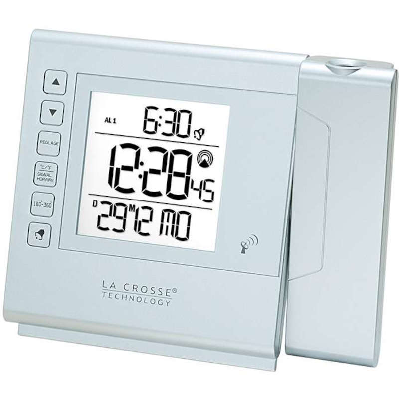 <---Cliquez sur l'image pour agrandir---> Réveil avec projection double alarme et Température de la chambre Ref: WT517 LA CROSSE TECHNOLOGY Réveil avec projection double alarme et Température de la chambre ref: WT517 LA CROSSE TECHNOLOGY